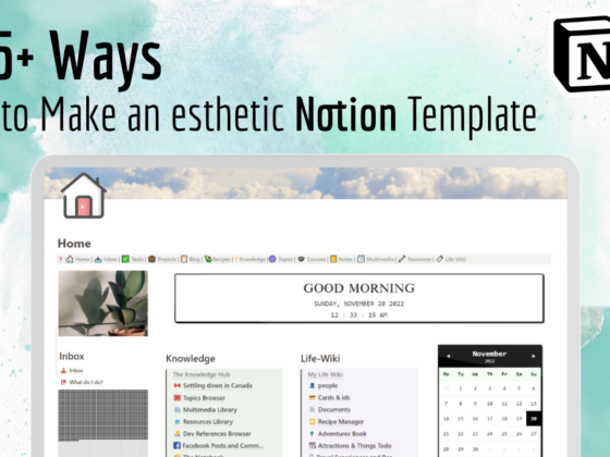 Notion Shorouk S Blog